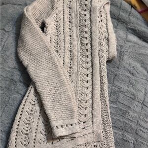 Elegant Knit Sweater in Cream